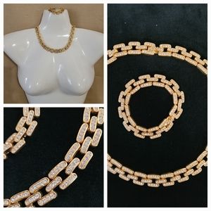 Vintage necklace / bracelet set